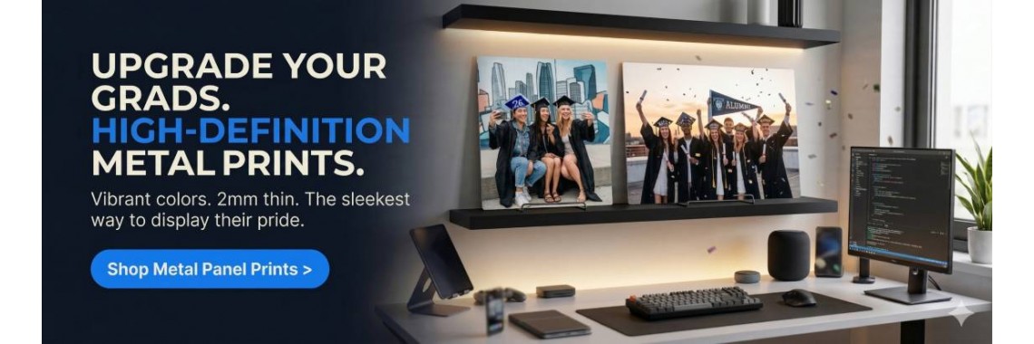Graduation Metal Photo Panel Prints